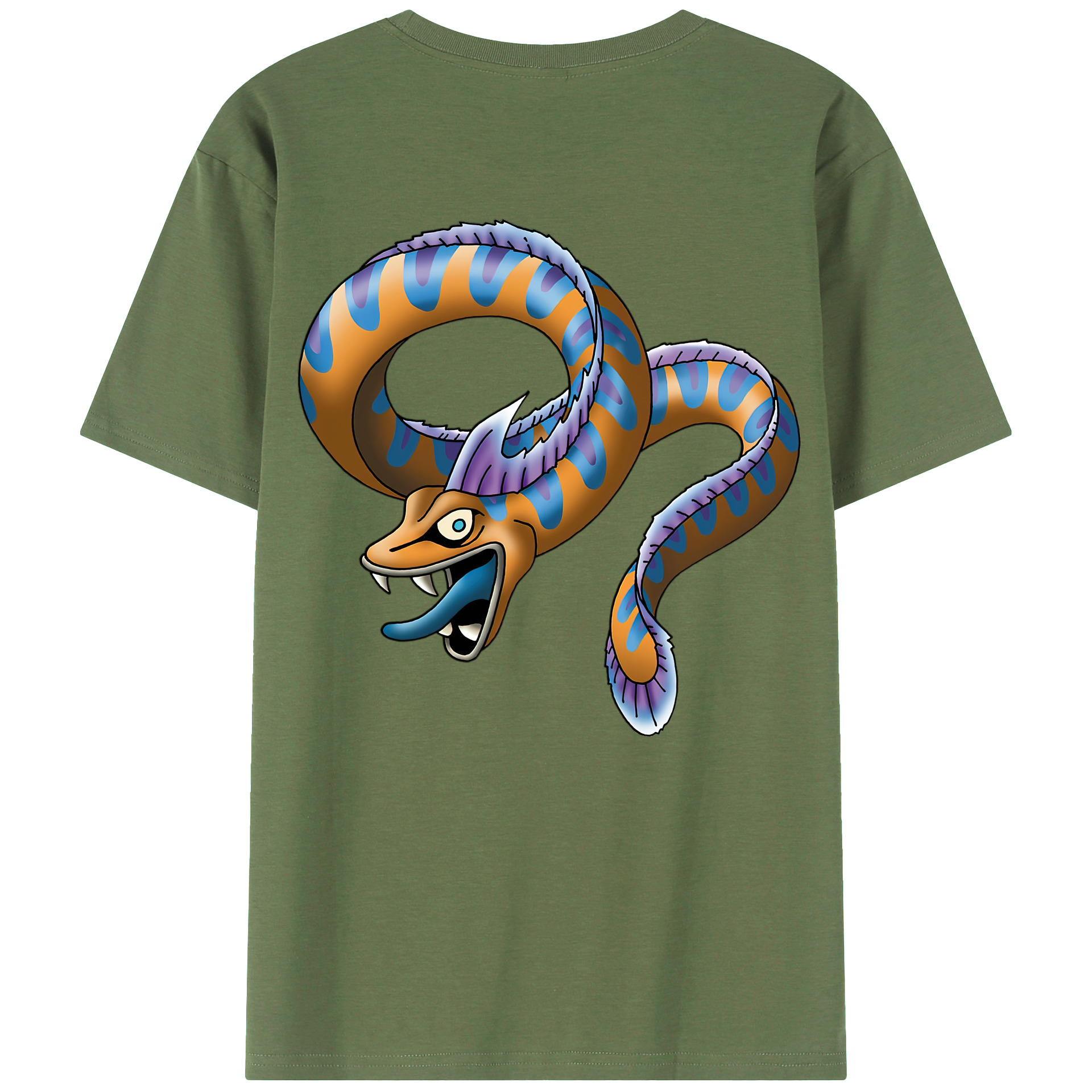 （画像用） ドラゴンクエスト Doragon Kuesuto Dragon Quest 綿100％ メンズ半袖Tシャツ（バックプリント） 通気性